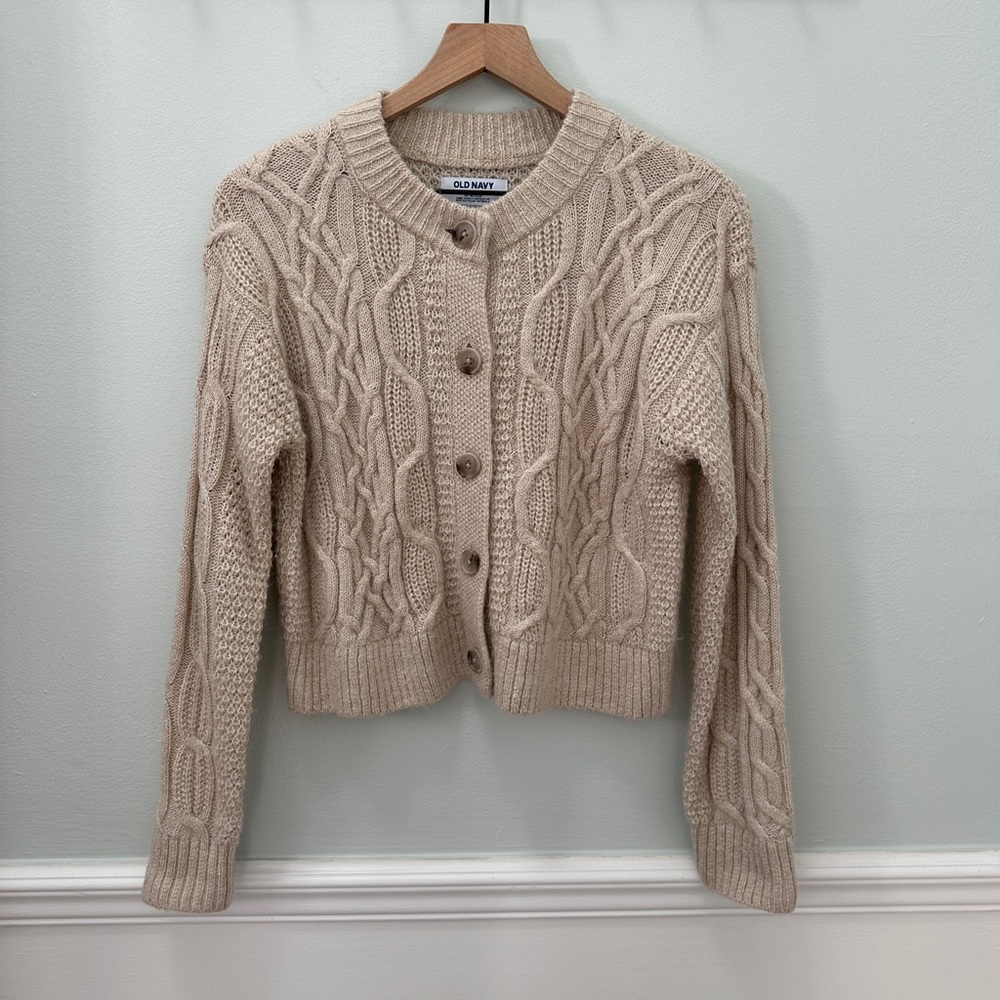Old Navy Cable Knit Cardigan